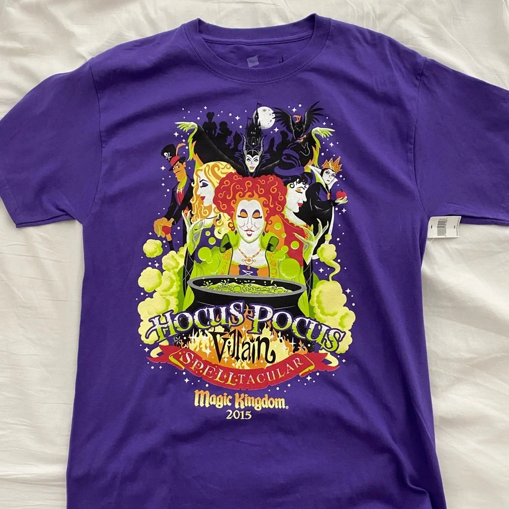Super rare 2015 Disney hocus locus villain spelltacular shirt - Picture 1 of 3